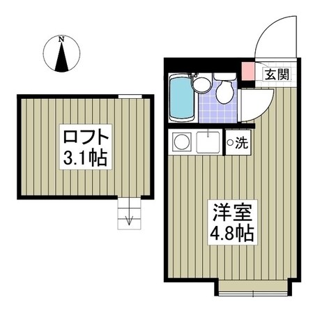 ユナイト山手コスタリカの杜の物件間取画像